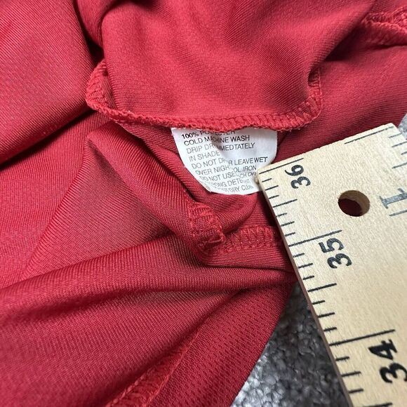 Houston Rockets Warm Up T-Shirt Mens Large (23x29.5) Activewear Basketball Y2K - Picture 5 of 6